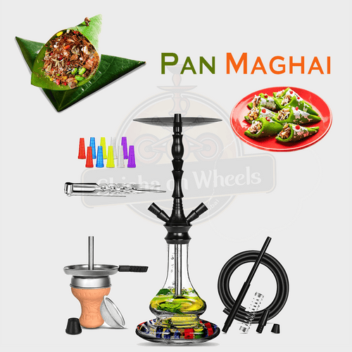 Pan Maghai shisha delivery Dubai, smoke-ready hookah by Shisha On Wheels