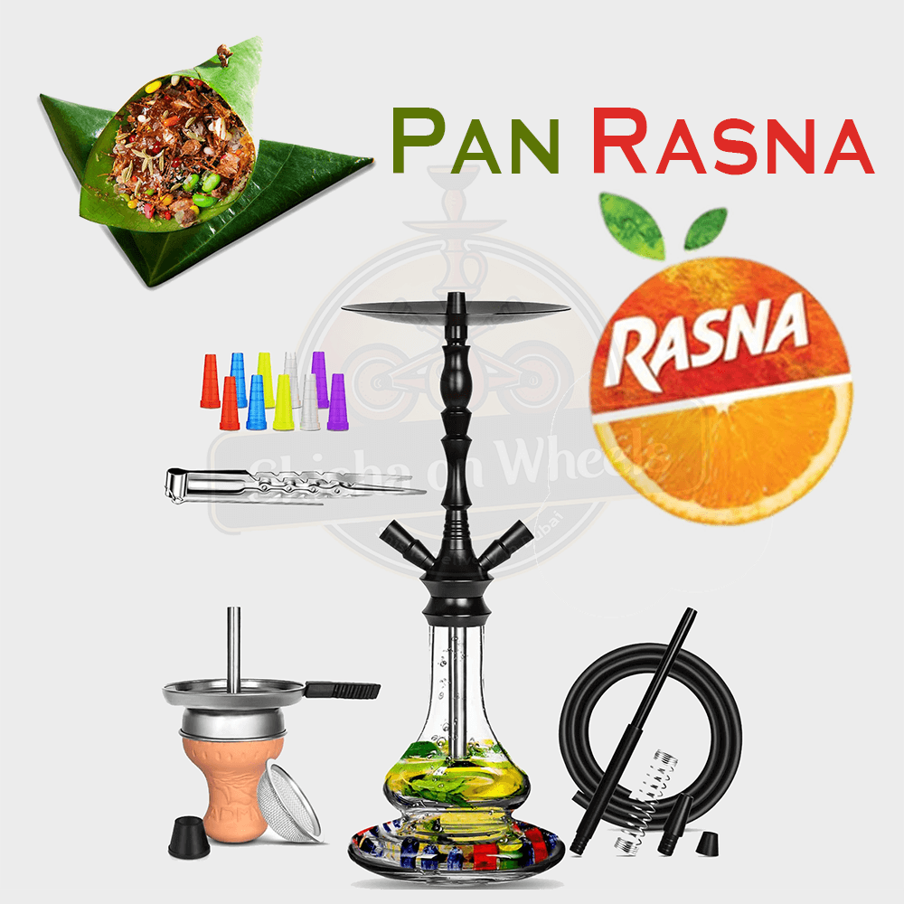 Paan and mix flavor shisha delivery in Dubai, AED 185