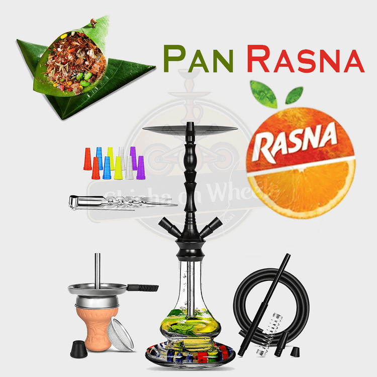 Paan and mix flavor shisha delivery in Dubai, AED 185