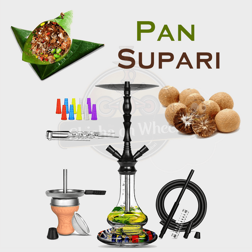 Pan Supari shisha delivery Dubai, smoke-ready hookah by Shisha On Wheels
