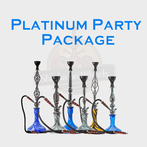 Platinum Party Package: shisha catering Dubai, Shisha On Wheels